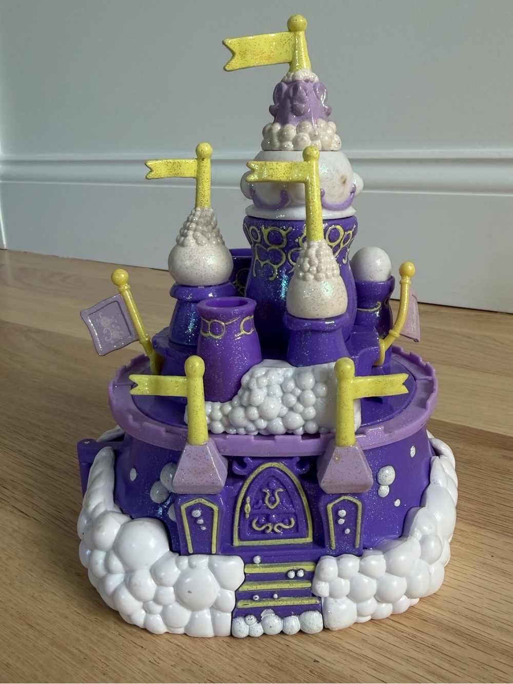 VTG 1996 Trendmasters Starcastle Bubble Castle Purple Retro Playset ONLY